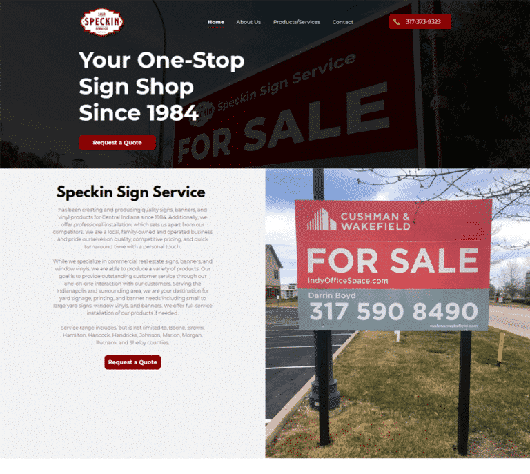 speckinsignservice