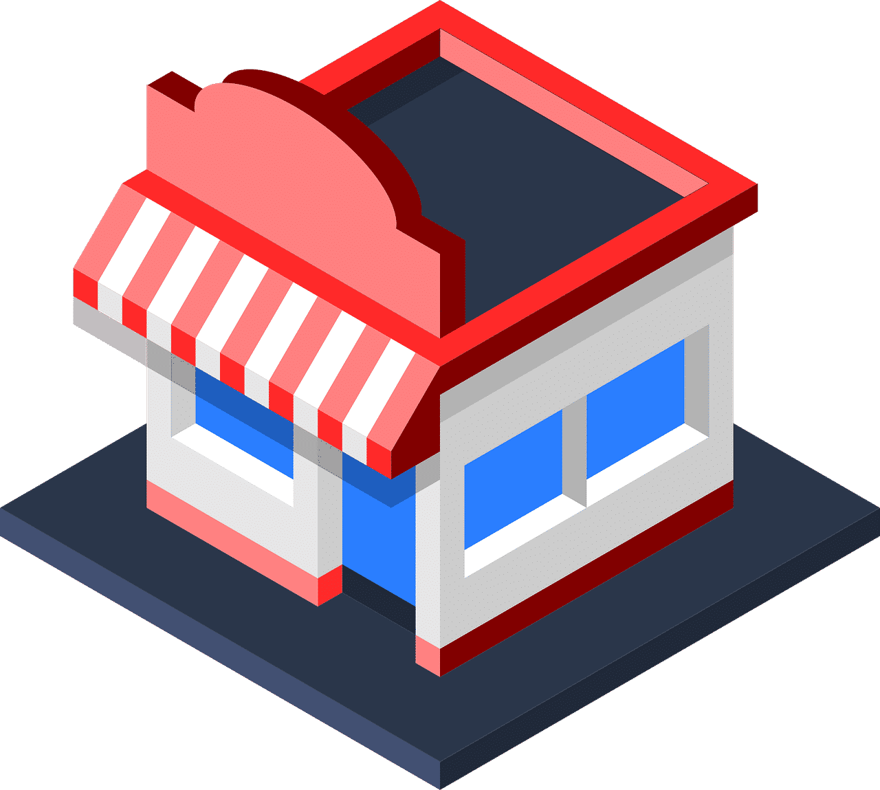 3D store icon
