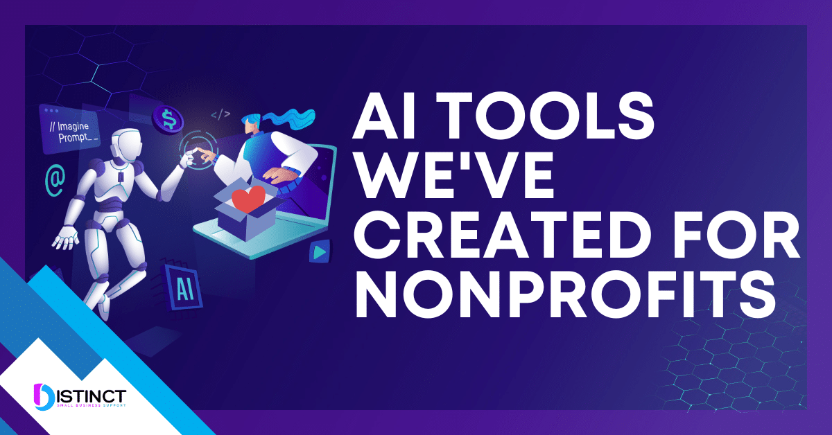 AI Tools We’ve Created for Nonprofits